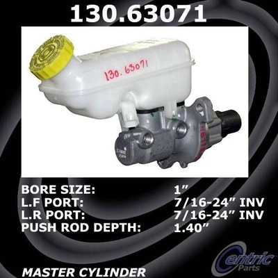 Maître-cylindre neuf by CENTRIC PARTS - 130.63071 pa3