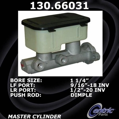 CENTRIC PARTS - 130.66031 - Brake Master Cylinder pa5