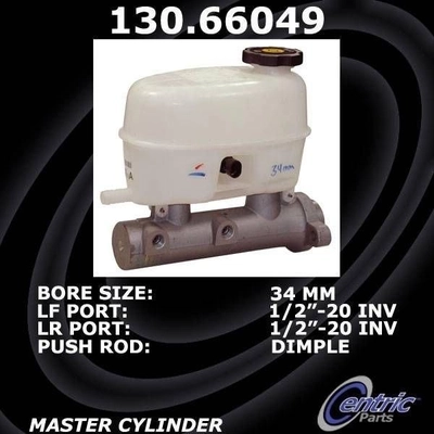 Ma�tre-cylindre neuf by CENTRIC PARTS - 130.66049 pa3