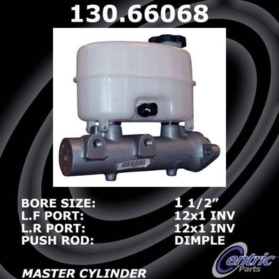 New Master Cylinder by CENTRIC PARTS - 130.66068 pa3