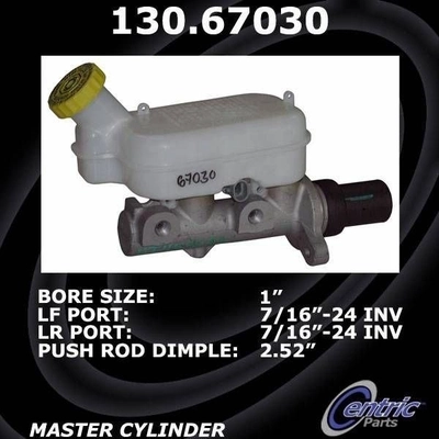 Maître-cylindre neuf by CENTRIC PARTS - 130.67030 pa4