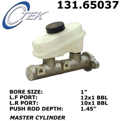 Maître-cylindre neuf by CENTRIC PARTS - 131.65037 pa9