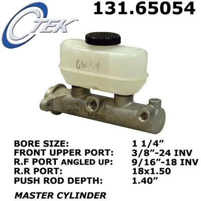 Ma�tre-cylindre neuf by CENTRIC PARTS - 131.65054 pa8