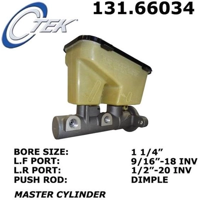 Maître-cylindre neuf by CENTRIC PARTS - 131.66034 pa9