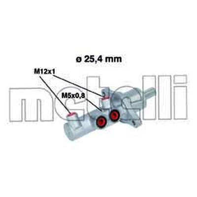 New Master Cylinder by METELLI SPA - 05-0543 pa1