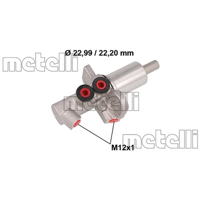 New Master Cylinder by METELLI SPA - 05-0547 pa1