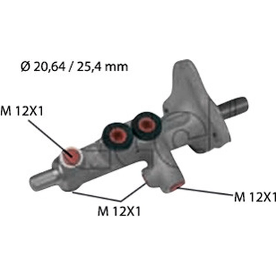 New Master Cylinder by METELLI SPA - 05-0628 pa4