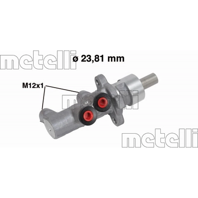New Master Cylinder by METELLI SPA - 05-0751 pa2