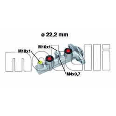 New Master Cylinder by METELLI SPA - 05-0765 pa1