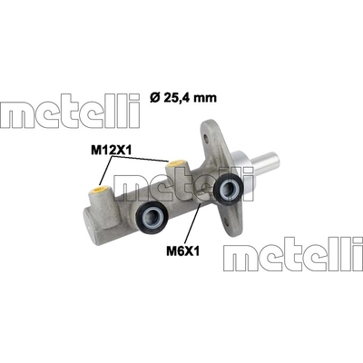 New Master Cylinder by METELLI SPA - 05-0819 pa2