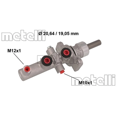METELLI SPA - 05-0857 - Brake Master Cylinder pa1
