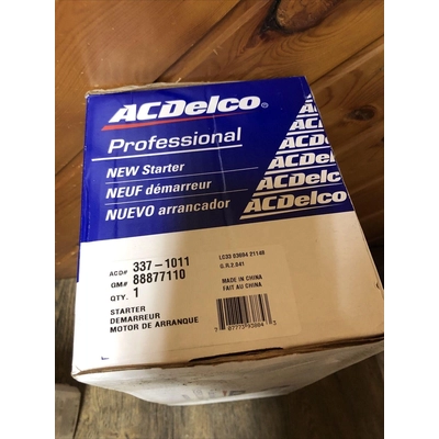New Starter by ACDELCO PROFESSIONAL - 337-1011 pa1
