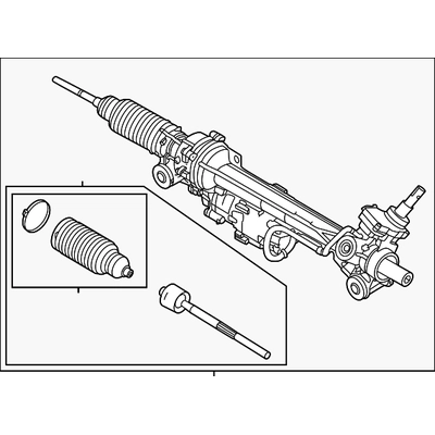 New Steering Gear by MOTORCRAFT - STE1052 pa1