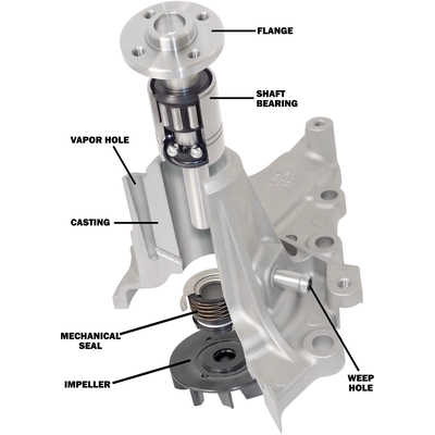New Water Pump by GMB - 147-1020 pa4