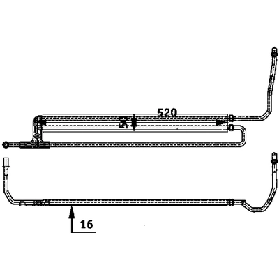 Refroidisseur d'huile by MAHLE ORIGINAL - CLC54-000P pa1