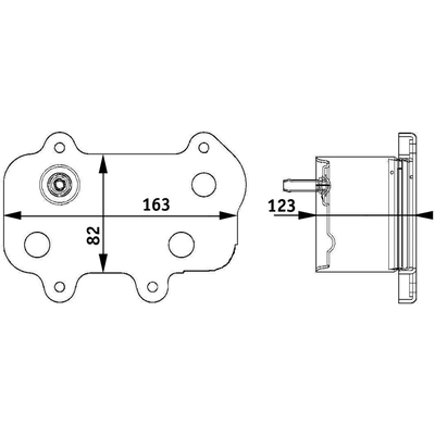 Oil Cooler by MAHLE ORIGINAL - CLC61-000P pa2