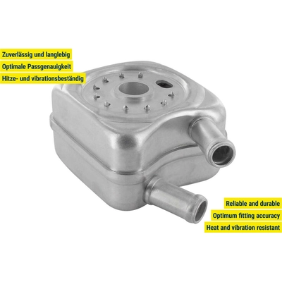Oil Cooler by VEMO - V15-60-6012 pa3