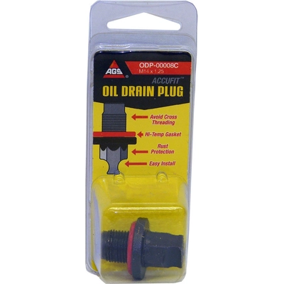Oil Drain Plug by AGS (AMERICAN GREASE STICK) - ODP00008C pa2