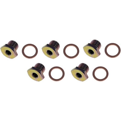 Oil Drain Plug (Pack of 5) by DORMAN/AUTOGRADE - 090-165 pa3
