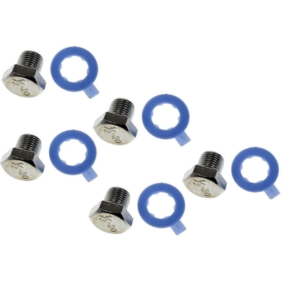 Oil Drain Plug (Pack of 5) by DORMAN/AUTOGRADE - 090-195 pa4