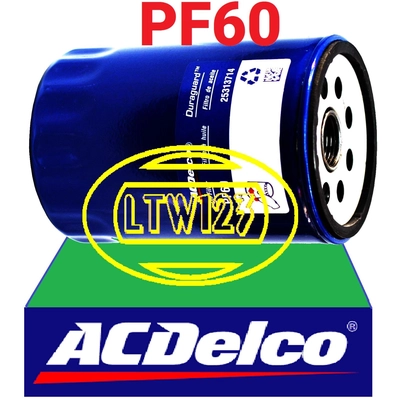 Filtre à l'huile par ACDELCO PROFESSIONAL - PF60 pa1
