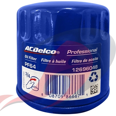 Filtre à l'huile par ACDELCO PROFESSIONAL - PF64 pa1