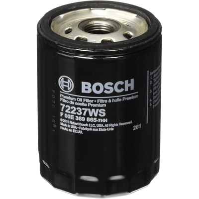 BOSCH - 72237WS - Filtre à l'huile pa2