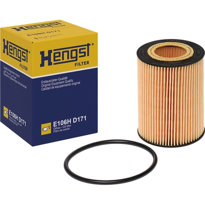 HENGST FILTER - E106H-D171 - Oil Filter Insert With Gasket Set pa3