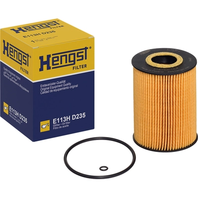 HENGST FILTER - E113H-D235 - Oil Filter Insert With Gasket Set pa3