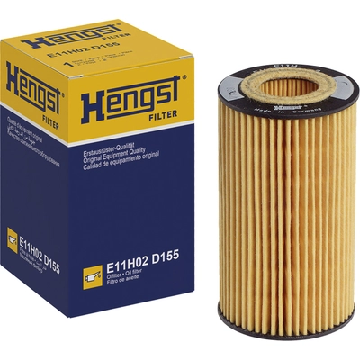 HENGST FILTER - E11H-D155 - Oil Filter Insert With Gasket Set pa3