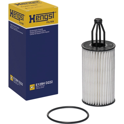 HENGST FILTER - E129H-D222 - Oil Filter Insert With Gasket Set pa3