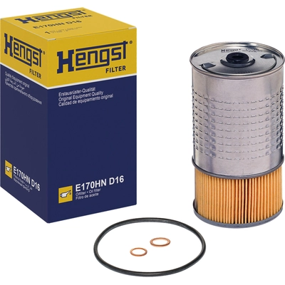 HENGST FILTER - E170HN-D16 - Oil Filter With Gasket Set pa3