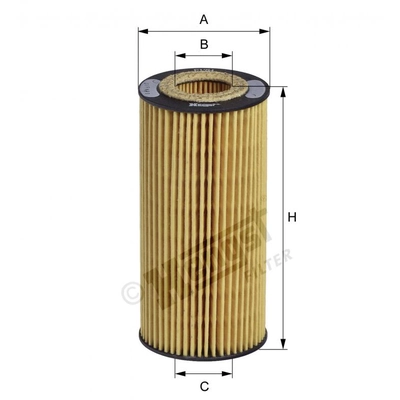 HENGST FILTER - E17H-D57 - Oil Filter With Gasket Set pa2