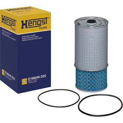 HENGST FILTER - E196HN-D03 - Oil Filter With Gasket Set pa3