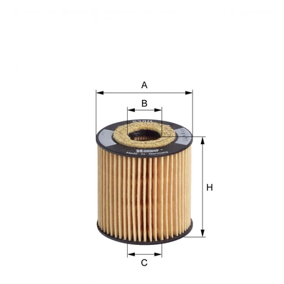 HENGST FILTER - E30H-D51 - Oil Filter Insert With Gasket Set pa2