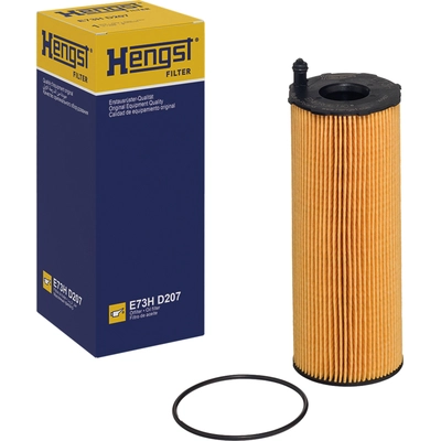 HENGST FILTER - E73H-D207 - Oil Filter Insert With Gasket Set pa3