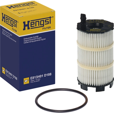 HENGST FILTER - E813H01D188 - Oil Filter Insert With Gasket Set pa3