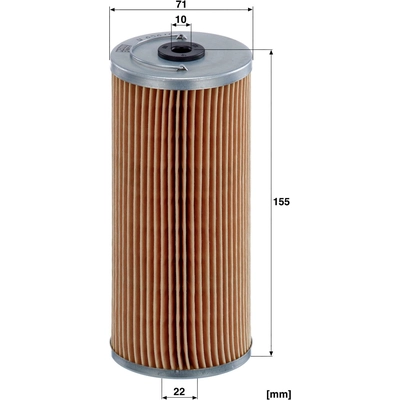 MANN-FILTER - H829/1X - Oil Filter pa9