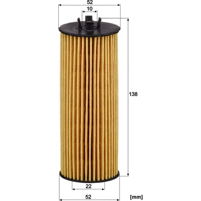 Oil Filter by MANN-FILTER - HU6009Z pa2