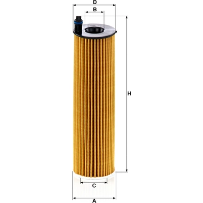 Oil Filter by MANN-FILTER - HU6020Z pa3