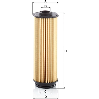 MANN-FILTER - HU6022Z - Oil Filter pa5
