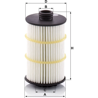 MANN-FILTER - HU7024Z - Oil Filter pa2