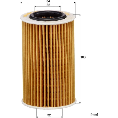 Oil Filter by MANN-FILTER - HU715/6X pa3