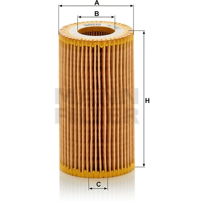 MANN-FILTER - HU718/1K - Oil Filter pa4