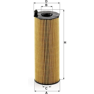 MANN-FILTER - HU8001X - Oil Filter pa2