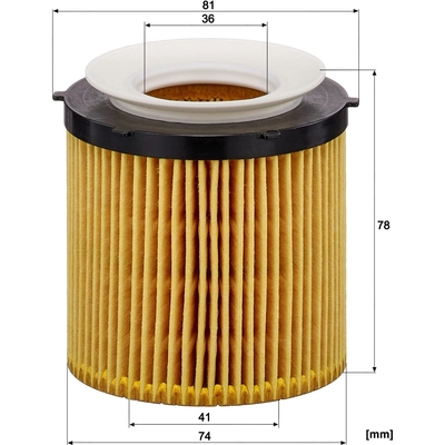 Oil Filter by MANN-FILTER - HU8002Y pa5