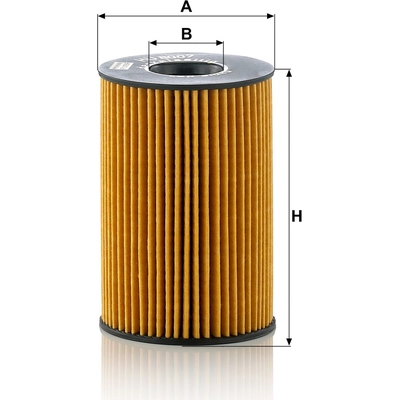 MANN-FILTER - HU8007Z - Oil Filter pa6