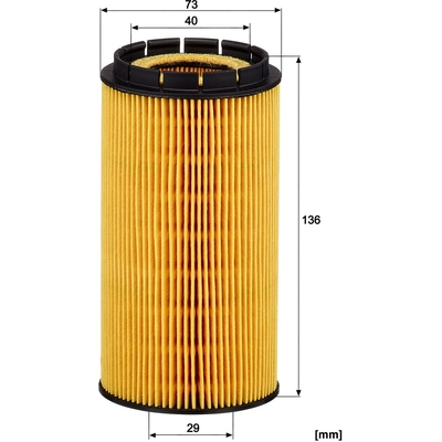 MANN-FILTER - HU8010Z - Oil Filter pa2