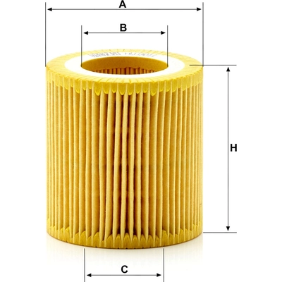 MANN-FILTER - HU8011Z - Oil Filter pa4