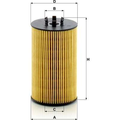 MANN-FILTER - HU8012Z - Oil Filter pa2